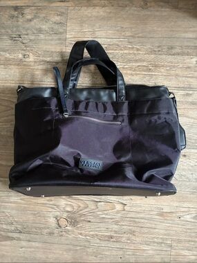 Men’s Black Nylon Versace Tote Bag